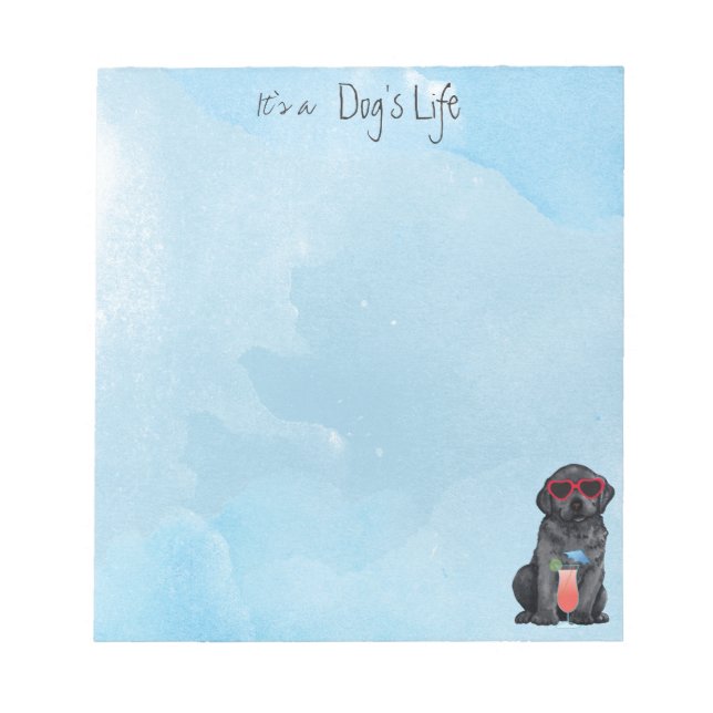 Bloco De Notas Laboratório de Verão Preto (Frente)