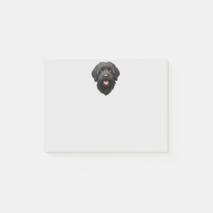 Bloco De Notas Labradoodle Black Dog