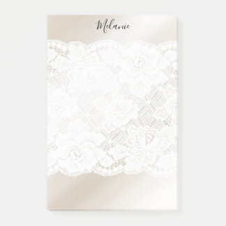 Bloco De Notas Lace com Blush