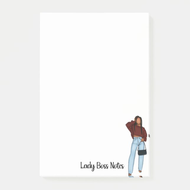 Bloco De Notas Lady Boss Notes (Frente)