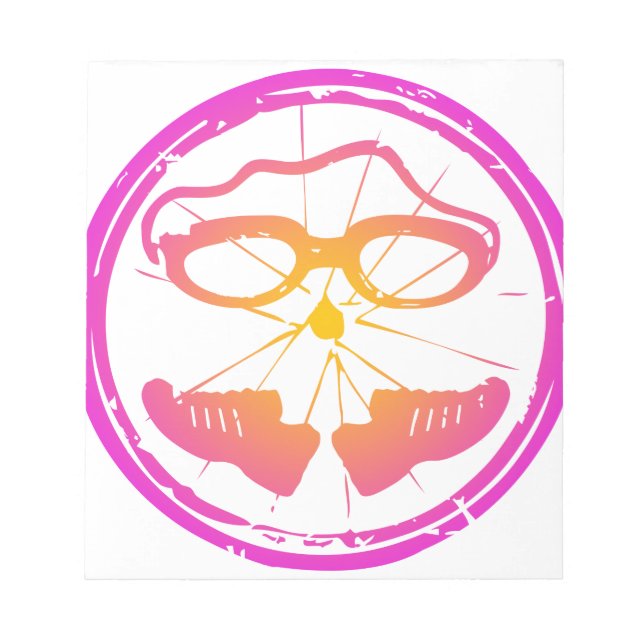 Bloco De Notas Lady Triathlon (Frente)