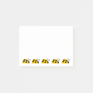 Bloco De Notas Ladybug Amarelo