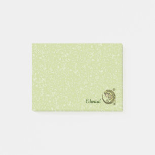 Bloco De Notas Lagarto Verde