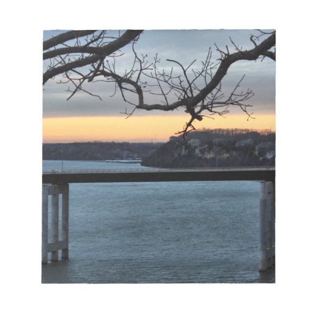 BLOCO DE NOTAS LAGO DA NOTEPAD DE OZARKS (Frente)