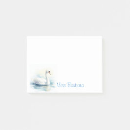 Bloco De Notas Lago dos Cisnes Personalizado