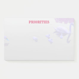 Bloco De Notas Lago dos Cisnes Personalizado