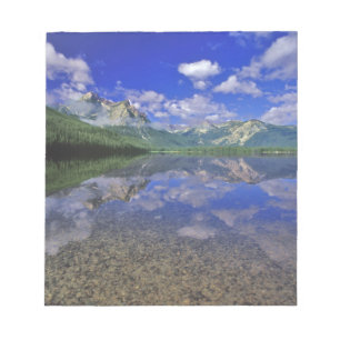 Bloco De Notas Lago Stanley nas Montanhas Sawtooth de Idaho