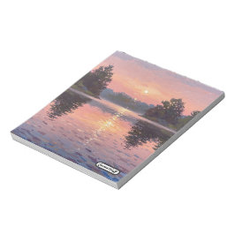 Bloco De Notas Lake During Dusk