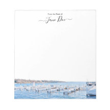 Lake Genebra Wisconsin Notepad