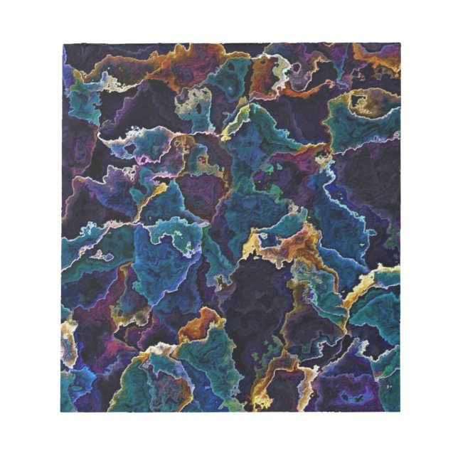 Bloco De Notas Lamas De Óleo (Frente)