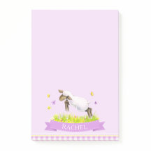 Lâmpada pulando nome personalizado fofo e branco p