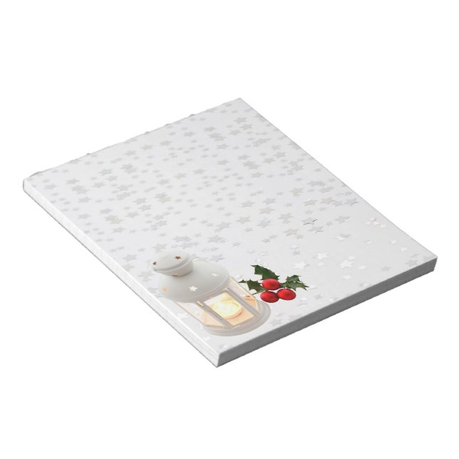 Bloco De Notas Lanterna e Holly (Inclinado)