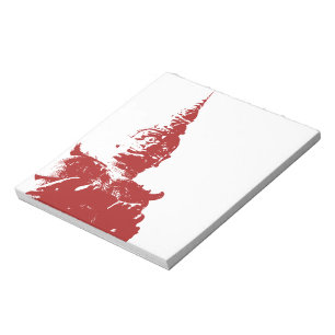 Bloco De Notas Lao Giant Guardian .. Buddha Park, Vientiane, Laos