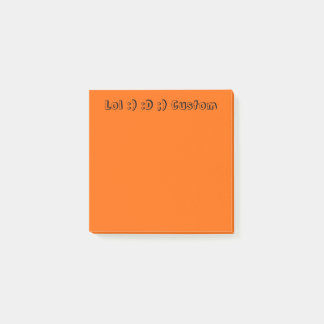 Bloco De Notas Laranja