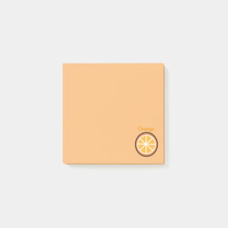 Bloco De Notas Laranja