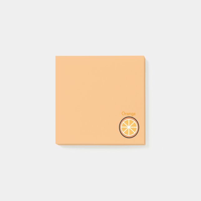 Bloco De Notas Laranja (Frente)