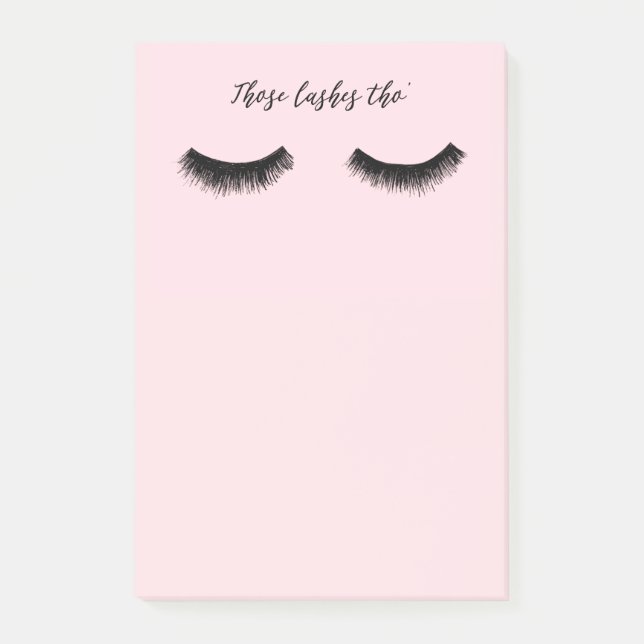 Bloco De Notas Lash Chat - Aquelas Lashes (Frente)