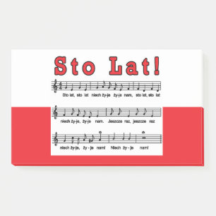 Bloco De Notas Lat de Sto! Canção