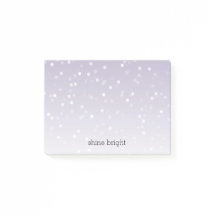 Lavanda de Confetti Branco Roxo