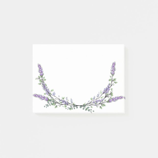 Bloco De Notas Lavanda e Eucalyptus (Frente)