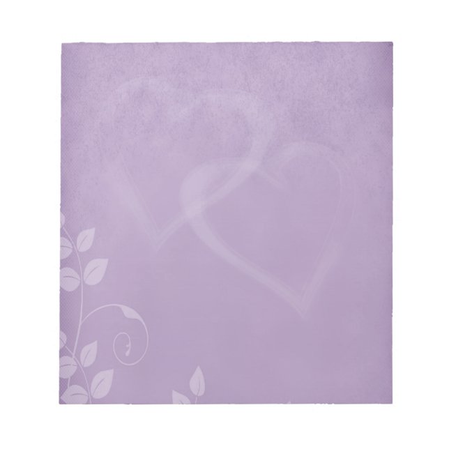 Bloco De Notas Lavanda Vintage (Frente)