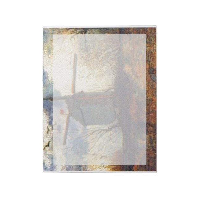 Bloco De Notas Le Moulin de la Galette Van Gogh (Invertido)