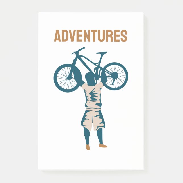 Bloco De Notas Legal Biker - Aventuras (Frente)