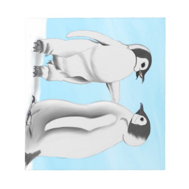 Bloco De Notas Legal Cozy Penguins (Frente)