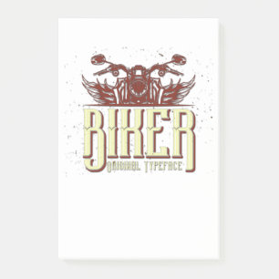Bloco De Notas Legal Design de Biker - Tampão Original