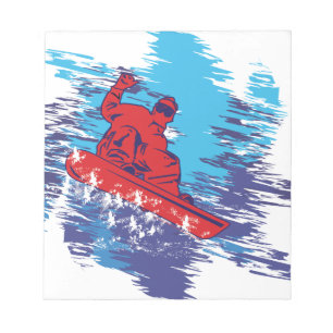Bloco De Notas Legal Snowboarder