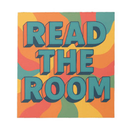 Bloco De Notas Leia O Retro Da Sala