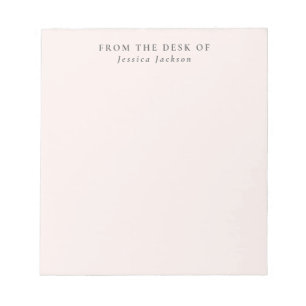Bloco De Notas leite cor-de-rosa da mesa do