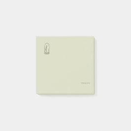 Bloco De Notas Leitor de Jardim Minimalista de Academia Sombria B