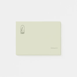 Bloco De Notas Leitor de Jardim Minimalista de Dark Academia Botâ