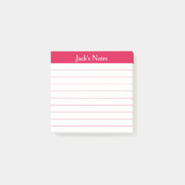 Bloco De Notas Leitura Fácil Personalizada Cereja Vermelha Lined