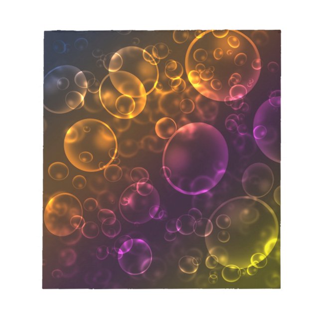 Bloco De Notas Lentes multicoloridas (Frente)