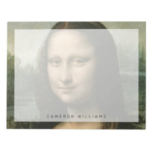 Bloco De Notas Leonardo da Vinci   Mona Lisa, c.1503-6