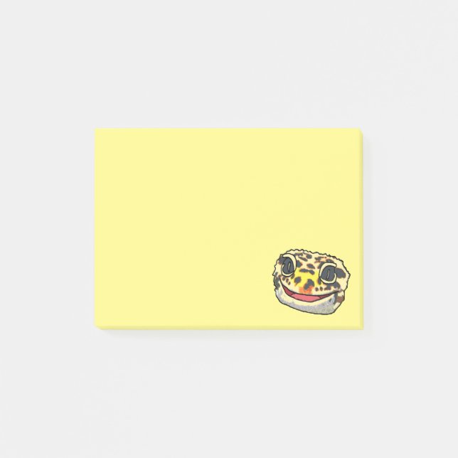 Bloco De Notas Leopard Gecko (Frente)