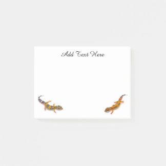 Bloco De Notas Leopard Personalizado Gecko Lizard