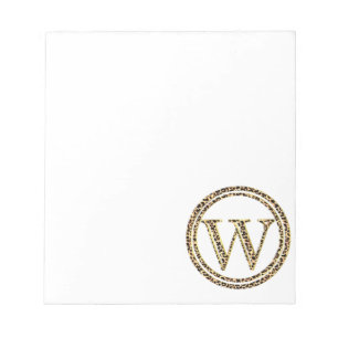 Bloco De Notas Leopard W