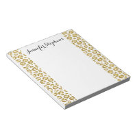 Leopardo Glamorous Faux Sparkly Dourado