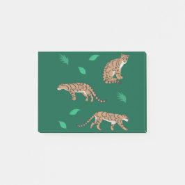 Bloco De Notas Leopardo-Nublado