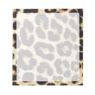 Bloco De Notas Leopardo - Pele
