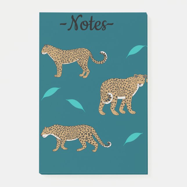 Bloco De Notas Leopardos (Frente)