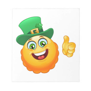 Bloco De Notas leprechaun emoji