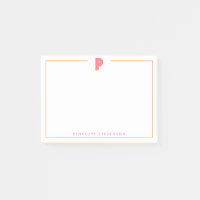 Letra Inicial P Elegante Personalizada em 3D Monog
