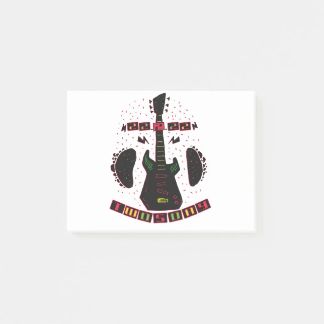 Bloco De Notas Lets Rock on Taco Twosday 2-22-22 (Frente)