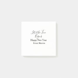 Bloco De Notas lets the fun begins happy new year name year simpl