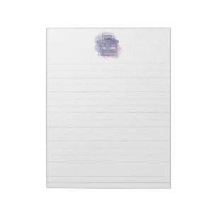 Bloco De Notas Letterhead Personalizado para Máquina de Escritura