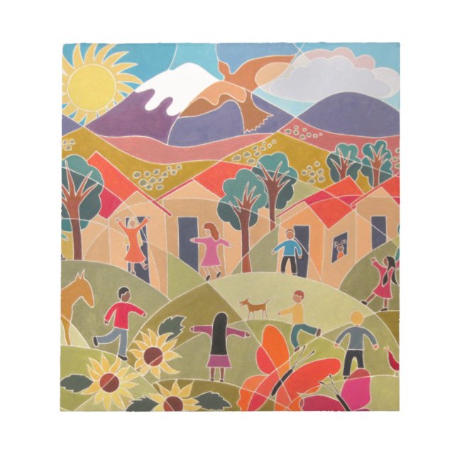 Bloco De Notas Leva Uma Vila (Frente)